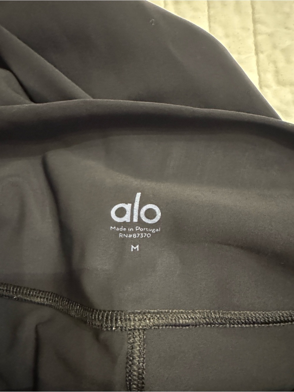 ALO High Rise Ripped Leggings - Picture 2 of 6